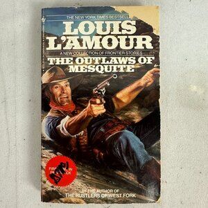 Louis LAmour - The Outlaws Of Mesquite - Bantam Paperback 1991 - Good Condition
